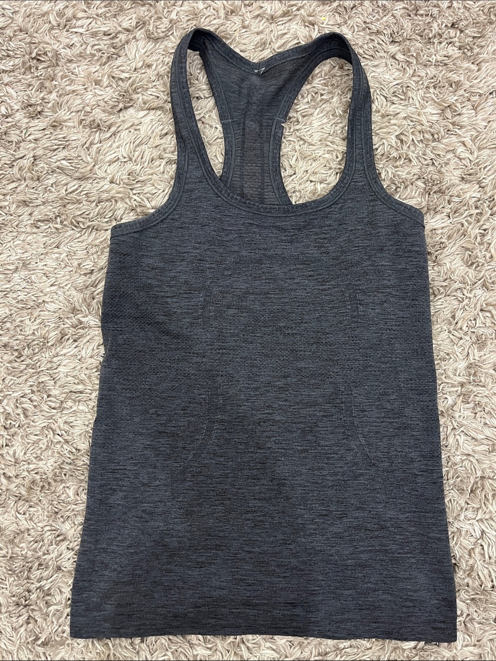 lululemon athletica Dark Charcoal Racerback Tank